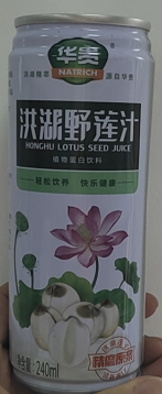 华贵洪湖野莲汁单瓶240ml