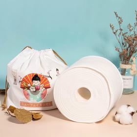 【随单礼转享】好用到不想换 干湿两用棉柔加厚！ 日本牧小苫洗脸巾一次性洁面巾80片/卷-杭州仓发