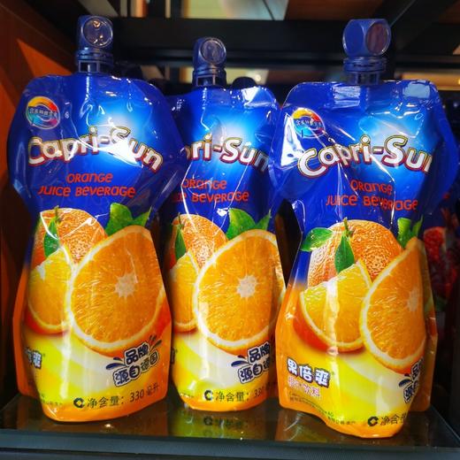 德国capri-sun果倍爽儿童果汁饮料330ml*1袋