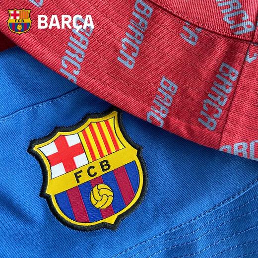 巴塞罗那官方商品丨情侣款双面渔夫帽经典潮流巴萨周边足球迷 商品图2