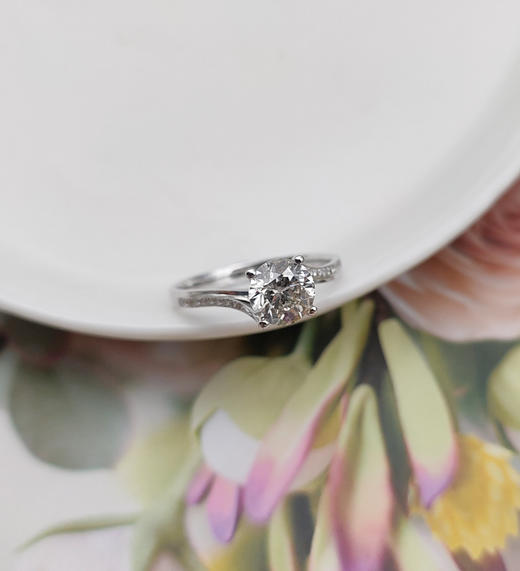 18K钻石戒指（1.006ct）圈号：13# 商品图3