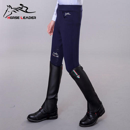 horseleader秋冬加绒儿童半硅胶马裤 CKW6101 商品图5