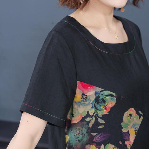 HCFS2022新款香云纱真丝连衣裙 商品图3