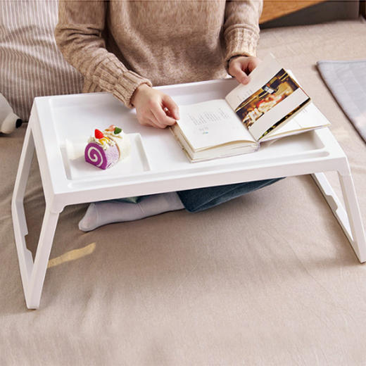 电脑桌折叠椅学生宿舍懒人学习桌多功能床上用简易折叠桌子