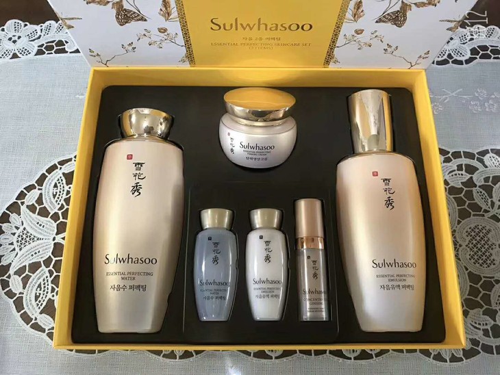 韩国雪花秀滋盈致美水乳两件套装125ml125ml