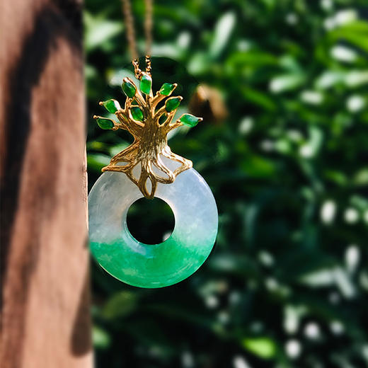 生命树平安扣（需向客服询价定制） 商品图0