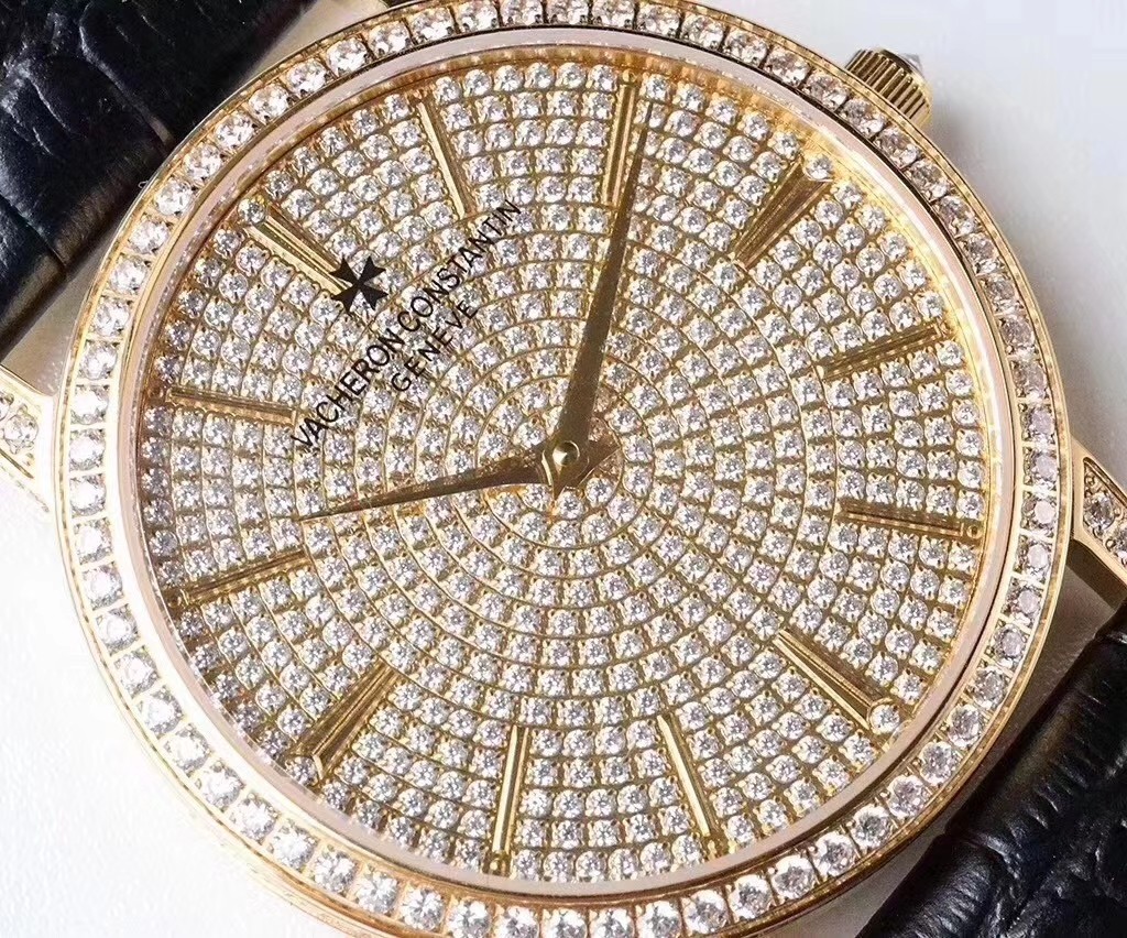 ea江诗丹顿传承系列奢华满天星男士腕表型号81579000g9274共镶嵌660