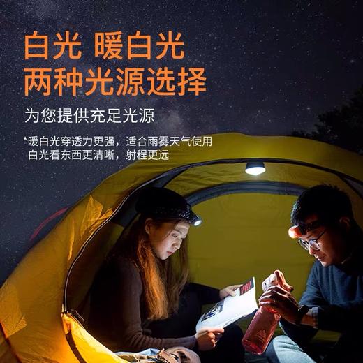 奥尼捷充电越野跑感应头灯E4031 商品图2