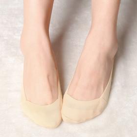 098196女式不掉跟脚尖加固隐形棉船袜，均码有弹力，5双起发