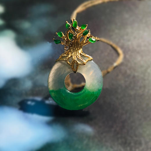 生命树平安扣（需向客服询价定制） 商品图1