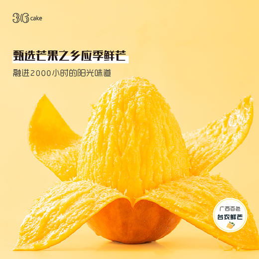 【赠品】爸气男神·鲜芒蛋糕 商品图3