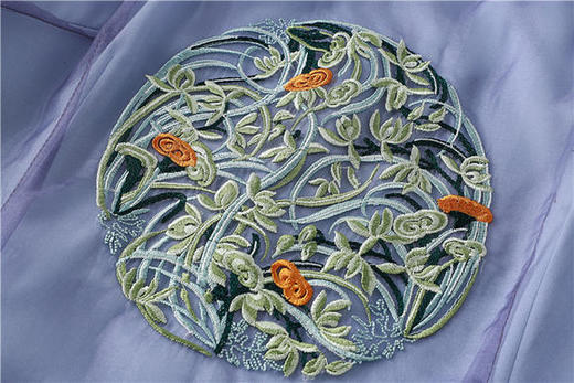 FLZD2056新款中国风复古旗袍连衣裙 商品图3