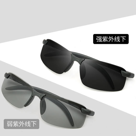 OLO-3043PC sunglasses感光变色偏光太阳镜  日夜两用开车眼镜钓鱼夜视墨镜 商品图4