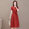 YWE-ALLJ20A42H新款天丝气质减龄印花连衣裙 商品缩略图2