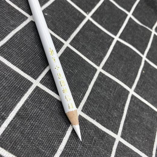 仙鹤牌白色木质蜡笔划线制衣用白色蜡笔点位笔可水洗 商品图4