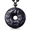 天然黑曜石十二生肖吊坠男女款 商品缩略图2
