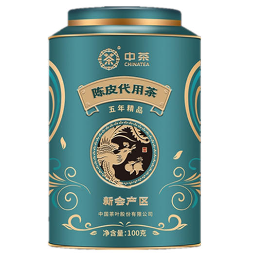 中粮中茶新会产区五年精品陈皮代用茶100g/罐 商品图3