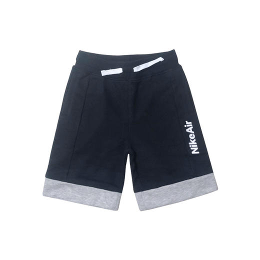 耐克-童衣类（夏）D0男小童短裤正黑色 商品图0