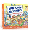 英文原版廖彩杏推荐绘本 Five Little Monkeys Shopping for School五只小猴子3-6-8岁趣味晚安故事英语阅读启蒙童书 商品缩略图0