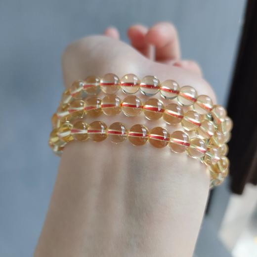 黄水晶3圈手串 商品图1