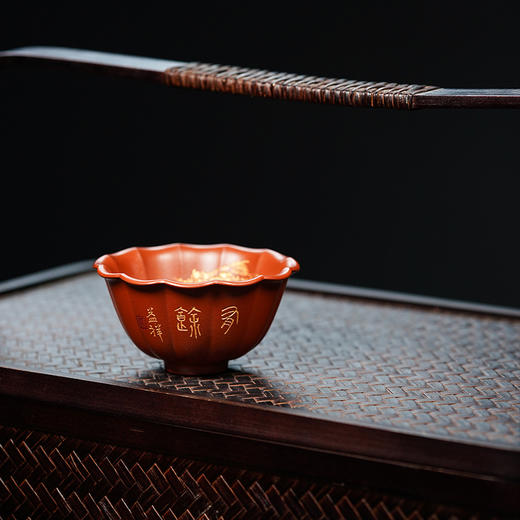 龙德堂陶艺 《丹橘》朱泥 75cc(库存请咨询客服) 商品图1