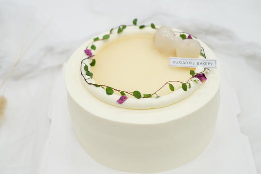 荔枝一夏，你就知道！（伯爵红茶戚风胚+荔枝味奶油+白糖罂粟荔枝+荔枝凝冻） 商品图4