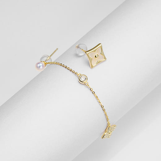 d53奥利维拉珍珠饰品专场hj4耳钉幸运之星请单独拍下