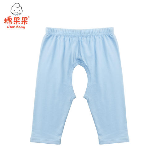 棉果果夏季新生儿男女宝莫代尔棉有机棉偏襟开裆套装M201301218226 商品图3
