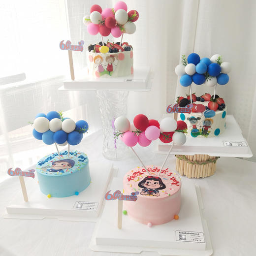 4款不二家派对气球儿童蛋糕