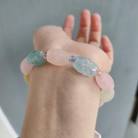 摩根石回纹珠手串