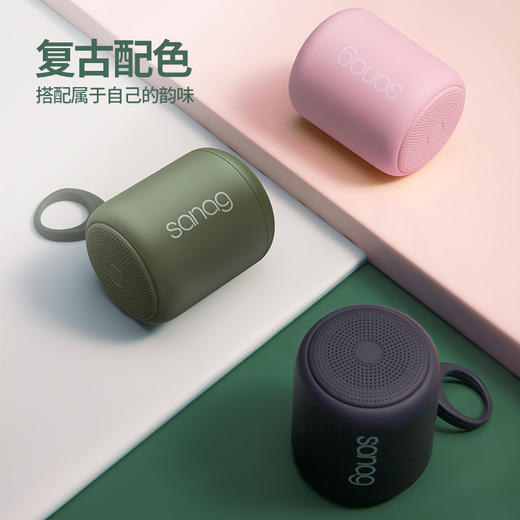 【迷你插卡低音炮运动小音箱】小钢炮无线蓝牙音响影音电器户外 商品图3