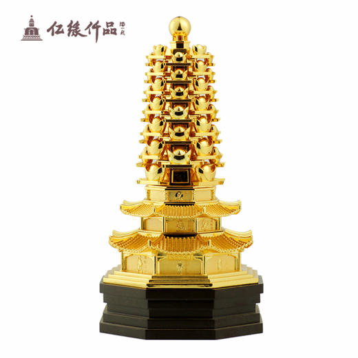 鎏金宝塔家居摆件 商品图3