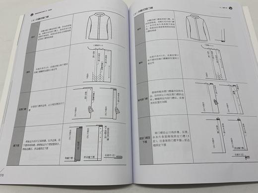 图解服装裁剪与缝纫工艺 基础篇 服饰 时装裁剪基础知识 裁缝 缝制技能自学入门教材 结构款式设计制作工艺制版 服装裁剪入门教程 商品图4