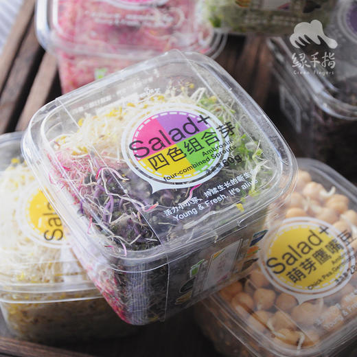 生态组合芽苗菜（送胡萝卜） | 公平贸易*Organic combined sprouts | Fair-trade 商品图3