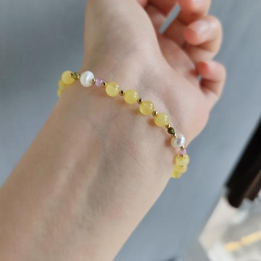 蜜蜡K金时尚手链 商品图1