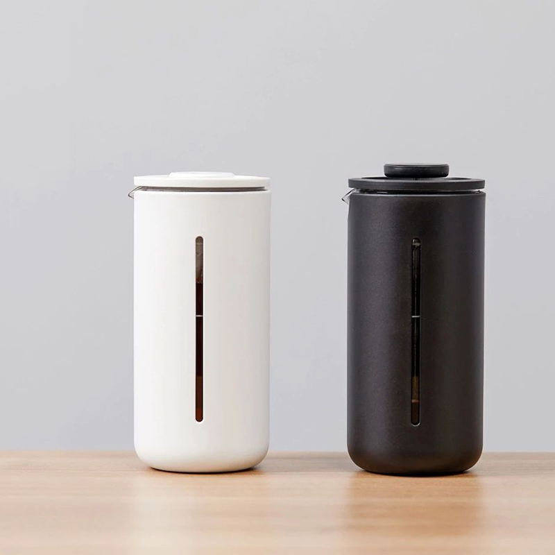 泰摩 小U法压壶 法式家用耐热玻璃咖啡机 手冲过滤咖啡器具 450ML