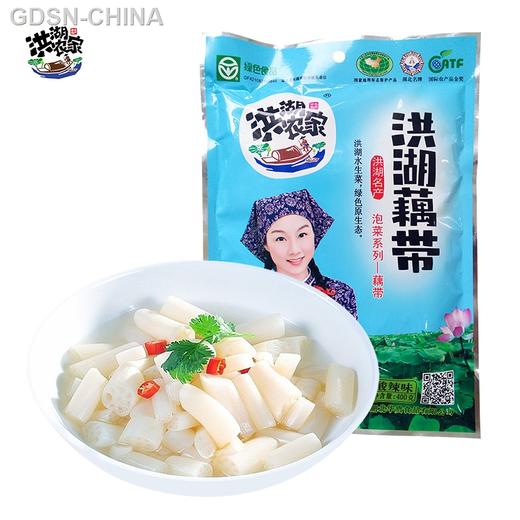 洪湖农家藕带酸辣味350g 商品图0