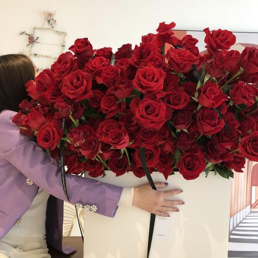 花艺 意中人·521枝超大花盒 商品图0