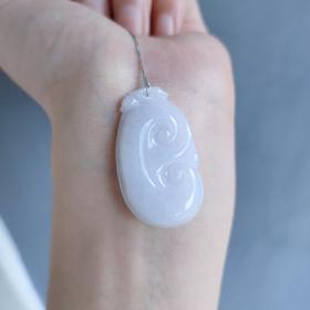 紫花件（如意）