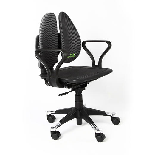 Minicute德国米乔人体工学气动减压椅Air  双背护腰电脑办公椅  气动调节承托力（德国设计  中国台湾制造） 商品图5