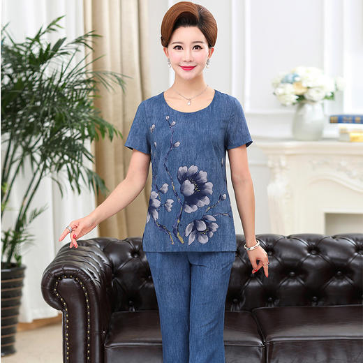 MQ-RK815夏装新款洋气时尚气质套装两件套YY 商品图1