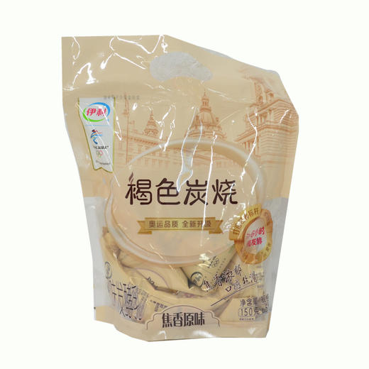 伊利褐色炭烧风味发酵乳150g5