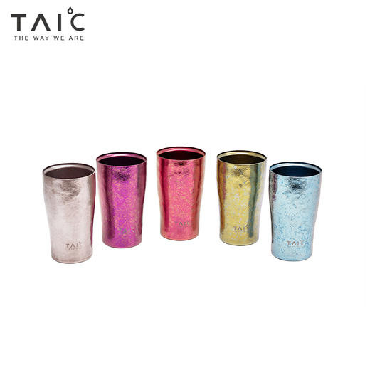 TAI°C太可    纯钛双层隔热啤酒杯 B0459-1801  450ML 商品图0