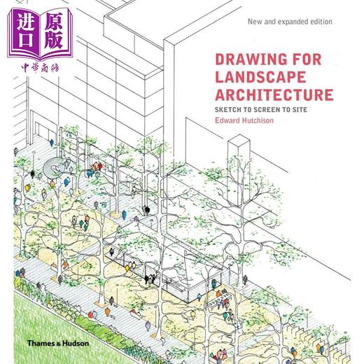 预售 【中商原版】景观设计图：草图屏幕现场 英文原版Drawing for LandscapeArchitecture 商品图0