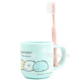 Sumikogura Toothbrush & Brush Cup Set-Kitiya 牙刷和杯子套装JPY带授权招加盟代理