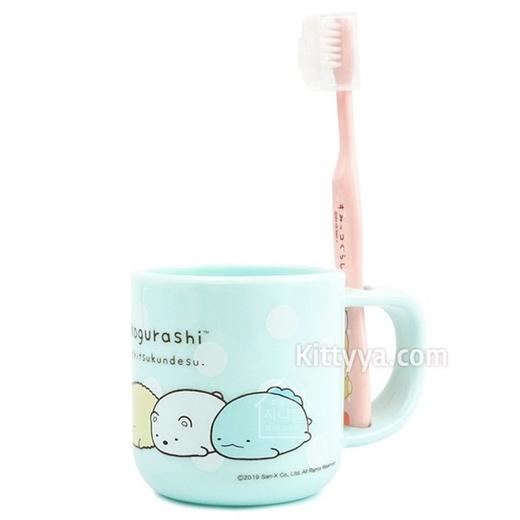 Sumikogura Toothbrush & Brush Cup Set-Kitiya 牙刷和杯子套装JPY带授权招加盟代理 商品图0