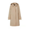 BURBERRY 博柏利 春夏新款米色可拆式连帽风衣女装女士外套女士风衣 卡其色 8022732 A7727 商品缩略图0