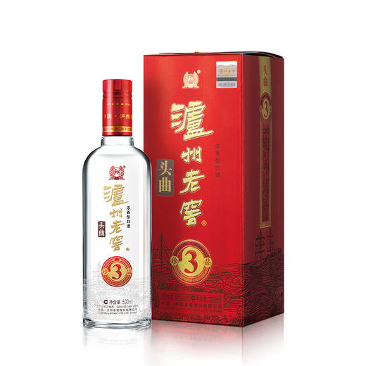 38度泸州老窖头曲酒(珍品3) 500ml 泸州老窖官方旗舰店