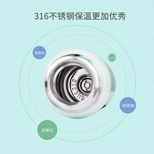 喜凯儿童不锈钢真空保温杯600ml 商品图2