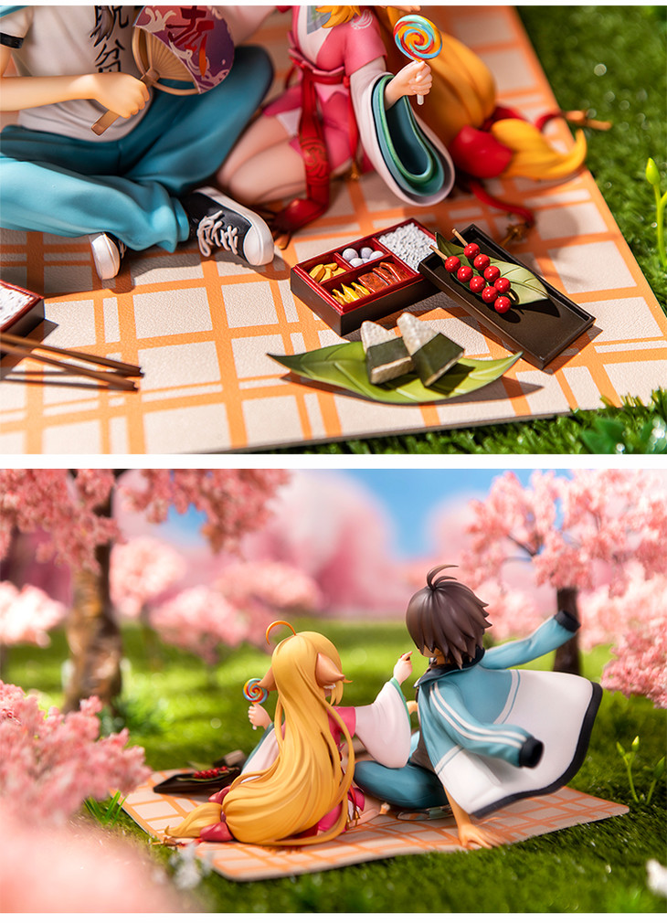 狐妖小红娘涂山苏苏白月初组合正比例手办赠送亚克力背景特典腾讯动漫